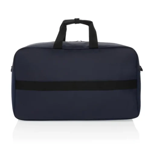 Gift Campaign Borsoni da viaggio personalizzati in rPET con scomparto e fascia per trolley> Borse Da Viaggio