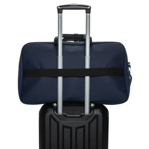 Gift Campaign Borsoni da viaggio personalizzati in rPET con scomparto e fascia per trolley> Borse Da Viaggio