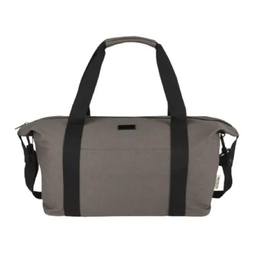 Gift Campaign Borsoni sportivi personalizzati in cotone riciclato 330g/m2 con fascia per trolley 25l> Borse Da Palestra|Borse Da Viaggio