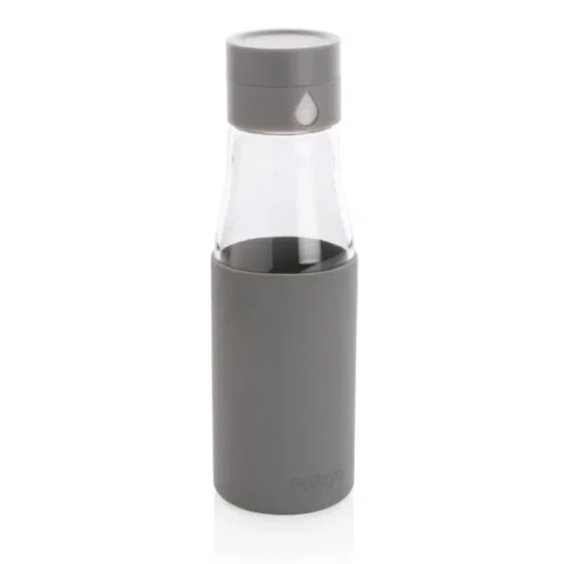 Gift Campaign Bottiglia con monitoraggio dell'idratazione 600ml Crystal Ukiyo> Borracce In Vetro