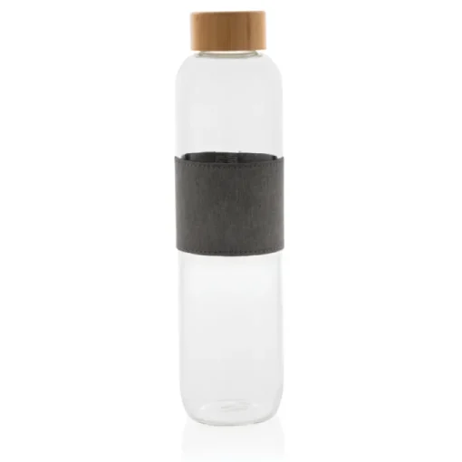 Gift Campaign Bottiglia di vetro borosilicato personalizzabile 750ml Crystal Sleeve> Borracce In Vetro