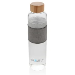 Gift Campaign Bottiglia di vetro borosilicato personalizzabile 750ml Crystal Sleeve></noscript> Borracce In Vetro