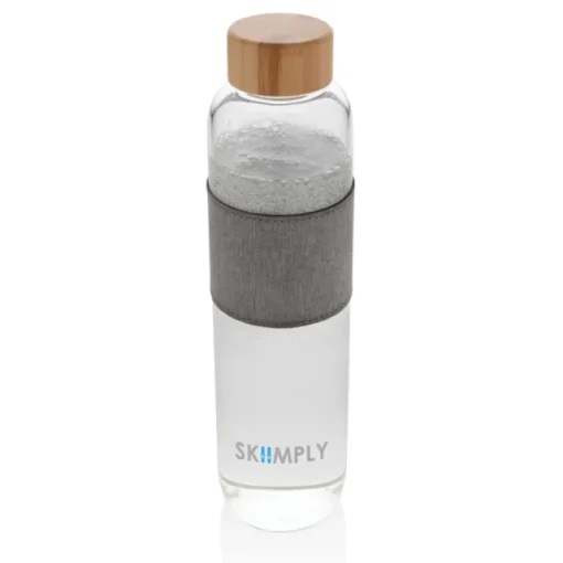 Gift Campaign Bottiglia di vetro borosilicato personalizzabile 750ml Crystal Sleeve> Borracce In Vetro