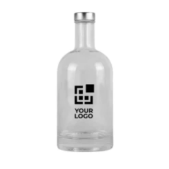 Gift Campaign Bottiglia di vetro personalizzata con tappo in alluminio da 750ml></noscript> Borracce In Vetro