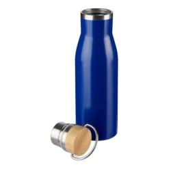 Gift Campaign Bottiglia in acciaio inox riciclato con tappo in bambù 500ml></noscript> Borracce Di Metallo