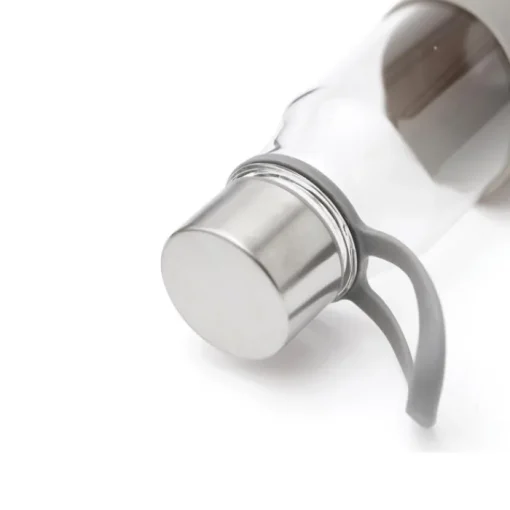 Gift Campaign Bottiglia in vetro borosilicato con custodia 550ml Crystal Sporty Strap> Borracce In Vetro