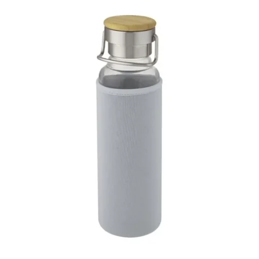Gift Campaign Bottiglia in vetro borosilicato con custodia 660ml Crystal Clip> Borracce In Vetro