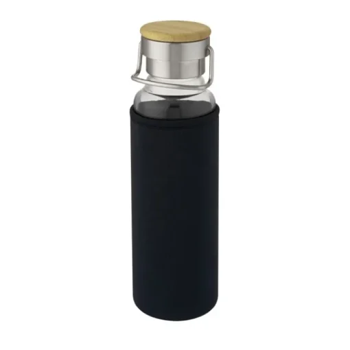 Gift Campaign Bottiglia in vetro borosilicato con custodia 660ml Crystal Clip> Borracce In Vetro