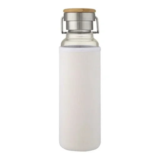 Gift Campaign Bottiglia in vetro borosilicato con custodia 660ml Crystal Clip> Borracce In Vetro