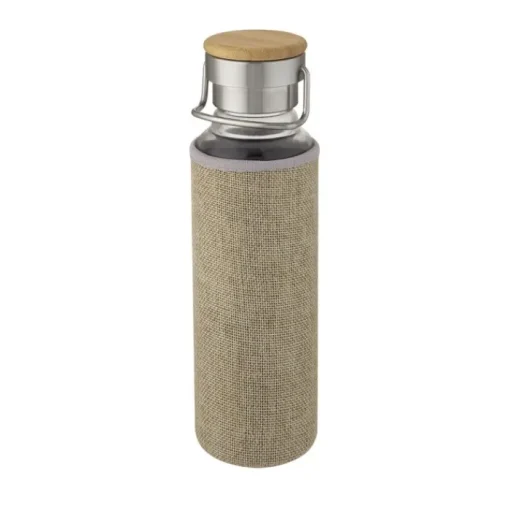 Gift Campaign Bottiglia in vetro borosilicato con custodia 660ml Crystal Clip> Borracce In Vetro