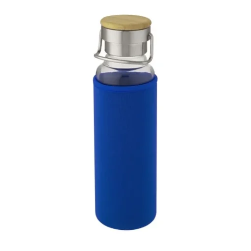 Gift Campaign Bottiglia in vetro borosilicato con custodia 660ml Crystal Clip> Borracce In Vetro