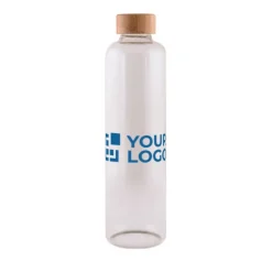 Gift Campaign Bottiglia in vetro borosilicato con tappo in bambù da 1L></noscript> Borracce In Plastica