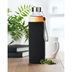 Gift Campaign Bottiglia in vetro con infusore e custodia 500ml TeaBreak></noscript> Borracce In Vetro