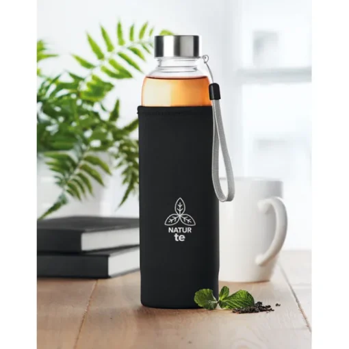 Gift Campaign Bottiglia in vetro con infusore e custodia 500ml TeaBreak> Borracce In Vetro