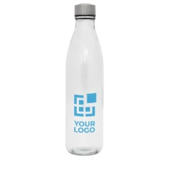 Gift Campaign Bottiglia in vetro con logo e tappo in acciaio 1L H2O></noscript> Borracce In Vetro