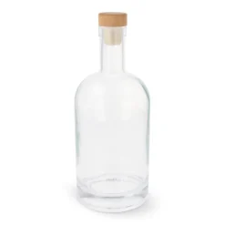 Gift Campaign Bottiglia in vetro con tappo a pressione in legno FSC 750ml> Borracce In Vetro