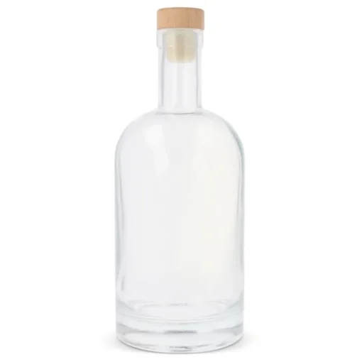 Gift Campaign Bottiglia in vetro con tappo a pressione in legno FSC 750ml> Borracce In Vetro