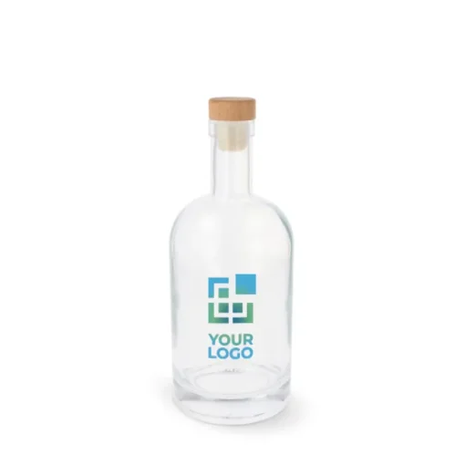 Gift Campaign Bottiglia in vetro con tappo a pressione in legno FSC 750ml> Borracce In Vetro