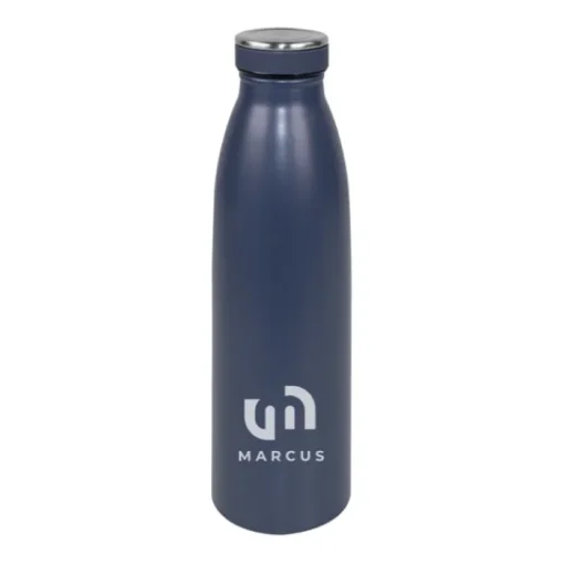 Gift Campaign Bottiglia termica con logo con gomma esterna sul tappo da 500ml Trendy> Gadget Palestra|Borracce Termiche