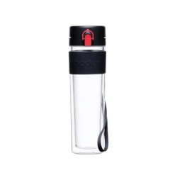 Gift Campaign Bottiglia trasparente a doppia parete in tritan antifuga 450ml Bistro> Borracce In Plastica