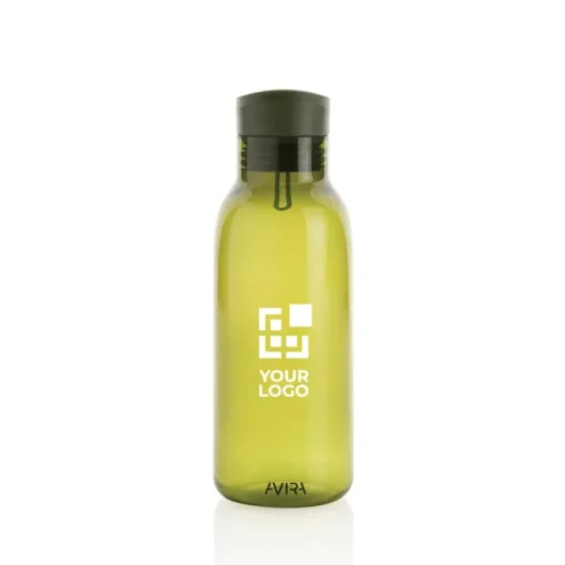 Gift Campaign Bottiglie in RPET con logo con laccetto per trasporto 500ml Avira Atik> Gadget Ecologici|Borracce In Plastica