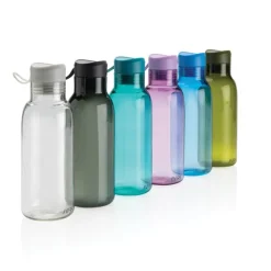Gift Campaign Bottiglie in RPET con logo con laccetto per trasporto 500ml Avira Atik></noscript> Gadget Ecologici|Borracce In Plastica