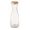 Gift Campaign Bottiglie in vetro con logo e tappo in sughero 1L Crystal Corkcap> Borracce In Vetro
