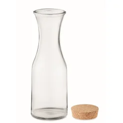 Gift Campaign Bottiglie in vetro con logo e tappo in sughero 1L Crystal Corkcap></noscript> Borracce In Vetro