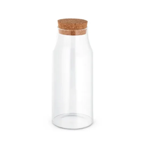 Gift Campaign Bottiglie personalizzate con tappo in sughero 800ml Crystal Juice> Borracce In Vetro