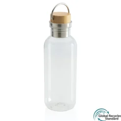 Gift Campaign Bottiglie personalizzate con tappo in bambù 680ml Climate Recycled> Borracce In Plastica