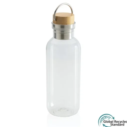 Gift Campaign Bottiglie personalizzate con tappo in bambù 680ml Climate Recycled> Borracce In Plastica