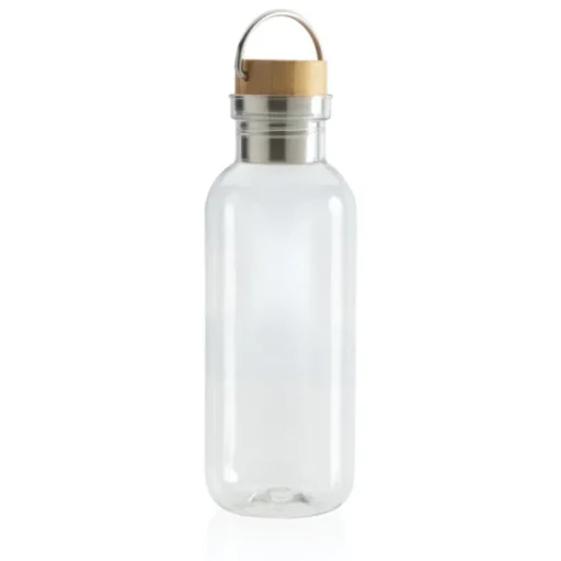 Gift Campaign Bottiglie personalizzate con tappo in bambù 680ml Climate Recycled> Borracce In Plastica