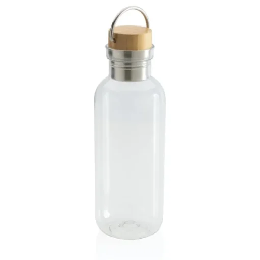 Gift Campaign Bottiglie personalizzate con tappo in bambù 680ml Climate Recycled> Borracce In Plastica