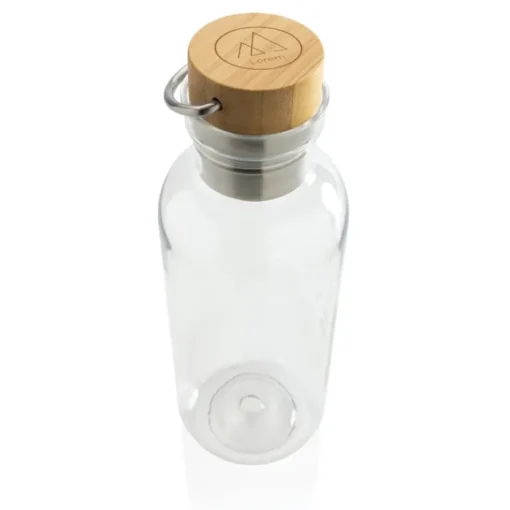 Gift Campaign Bottiglie personalizzate con tappo in bambù 680ml Climate Recycled> Borracce In Plastica