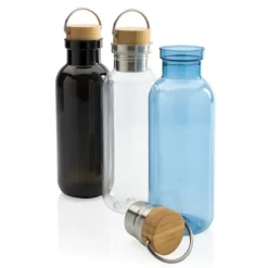 Gift Campaign Bottiglie personalizzate con tappo in bambù 680ml Climate Recycled></noscript> Borracce In Plastica