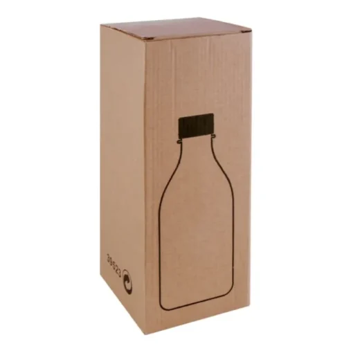 Gift Campaign Bottiglie personalizzate di vetro con tappo in acciaio 1L Mineral> Borracce In Vetro