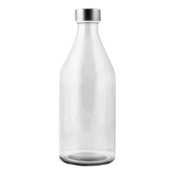Gift Campaign Bottiglie personalizzate di vetro con tappo in acciaio 1L Mineral> Borracce In Vetro