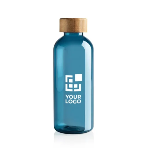 Gift Campaign Bottiglietta in RPET con tappo in bambù 660ml Evolution Recycled> Borracce In Plastica