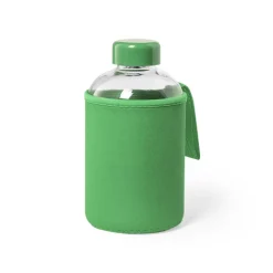 Gift Campaign Bottiglietta in vetro con logo con custodia 600ml Softshell></noscript> Borracce In Vetro