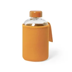 Gift Campaign Bottiglietta in vetro con logo con custodia 600ml Softshell></noscript> Borracce In Vetro