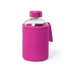 Gift Campaign Bottiglietta in vetro con logo con custodia 600ml Softshell></noscript> Borracce In Vetro