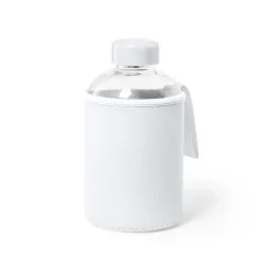 Gift Campaign Bottiglietta in vetro con logo con custodia 600ml Softshell></noscript> Borracce In Vetro