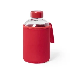 Gift Campaign Bottiglietta in vetro con logo con custodia 600ml Softshell></noscript> Borracce In Vetro