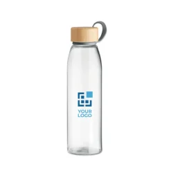 Gift Campaign Bottiglietta promozionale in vetro e bambú 500ml Crystal Fjord></noscript> Gadget Ecologici|Borracce In Vetro