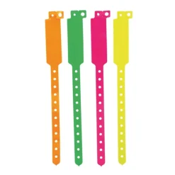 Gift Campaign Braccialetti gadget in vinile fluorescente per festival e feste> Braccialetti Pubblicitari