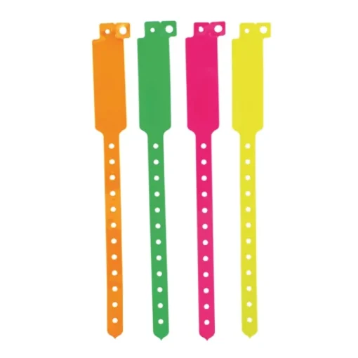 Gift Campaign Braccialetti gadget in vinile fluorescente per festival e feste> Braccialetti Pubblicitari