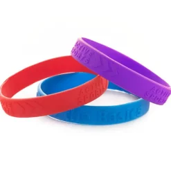 Gift Campaign Braccialetti in silicone economici personalizzati con Altorilievo></noscript> Braccialetti Pubblicitari