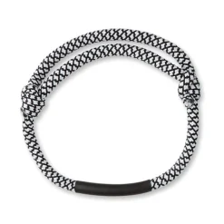 Gift Campaign Braccialetto cilindrico bicolore regolabile in poliestere con logo Cord> Braccialetti Pubblicitari