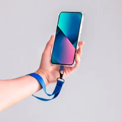 Gift Campaign Braccialetto colorato in poliestere con supporto per il cellulare> Braccialetti Pubblicitari