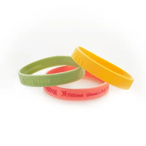 Gift Campaign Braccialetto di gomma per eventi del colore che preferite Custom> Braccialetti Pubblicitari